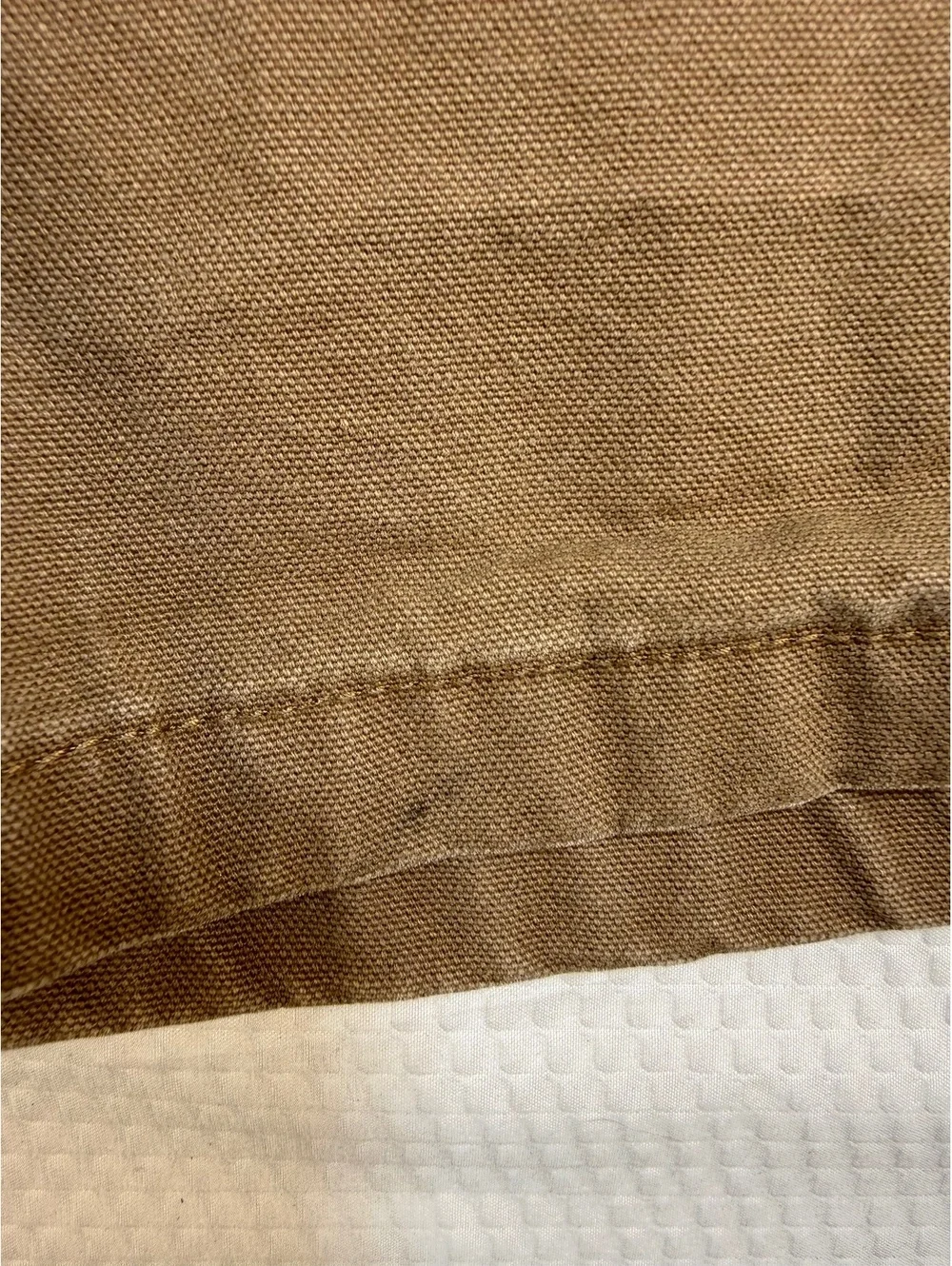 Berne Men’s 46R Brown Duck Canvas Carpenter Work Shorts Utility Relaxed Fit